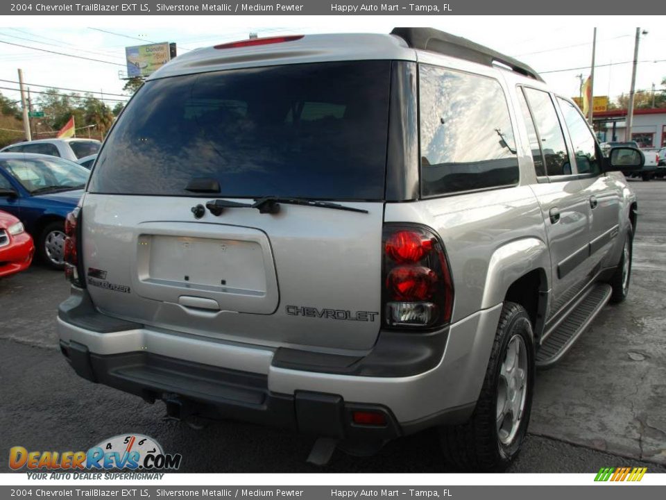 2004 Chevrolet TrailBlazer EXT LS Silverstone Metallic / Medium Pewter Photo #8