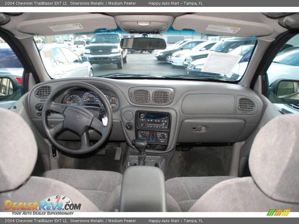 2004 Chevrolet TrailBlazer EXT LS Silverstone Metallic / Medium Pewter Photo #11