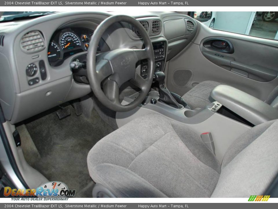 2004 Chevrolet TrailBlazer EXT LS Silverstone Metallic / Medium Pewter Photo #12