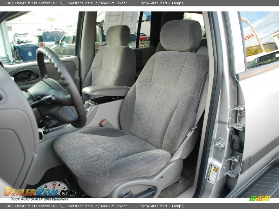 2004 Chevrolet TrailBlazer EXT LS Silverstone Metallic / Medium Pewter Photo #16