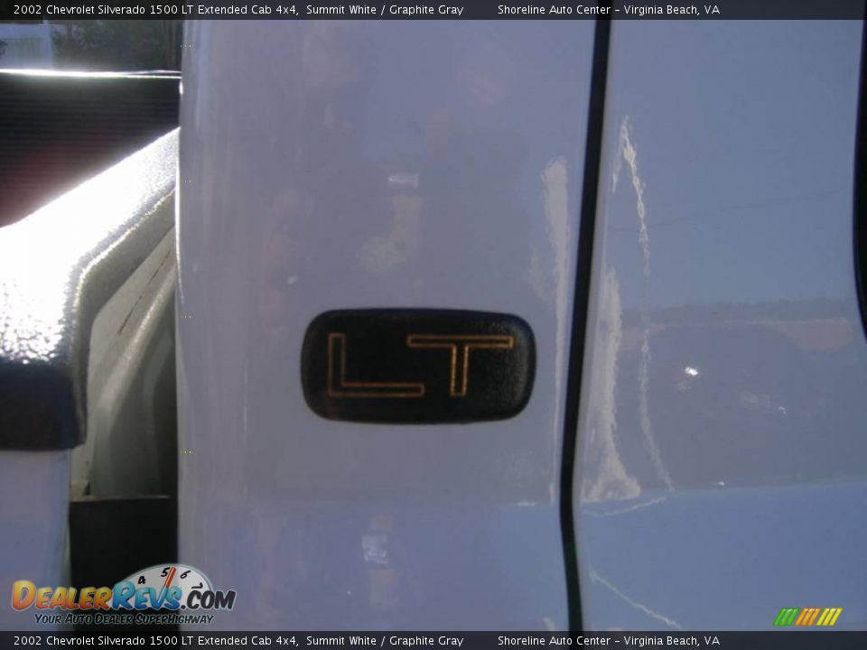 2002 Chevrolet Silverado 1500 LT Extended Cab 4x4 Summit White / Graphite Gray Photo #11
