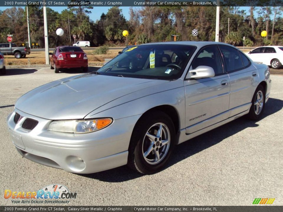 2003 Pontiac Grand Prix GT Sedan Galaxy Silver Metallic / Graphite Photo #1