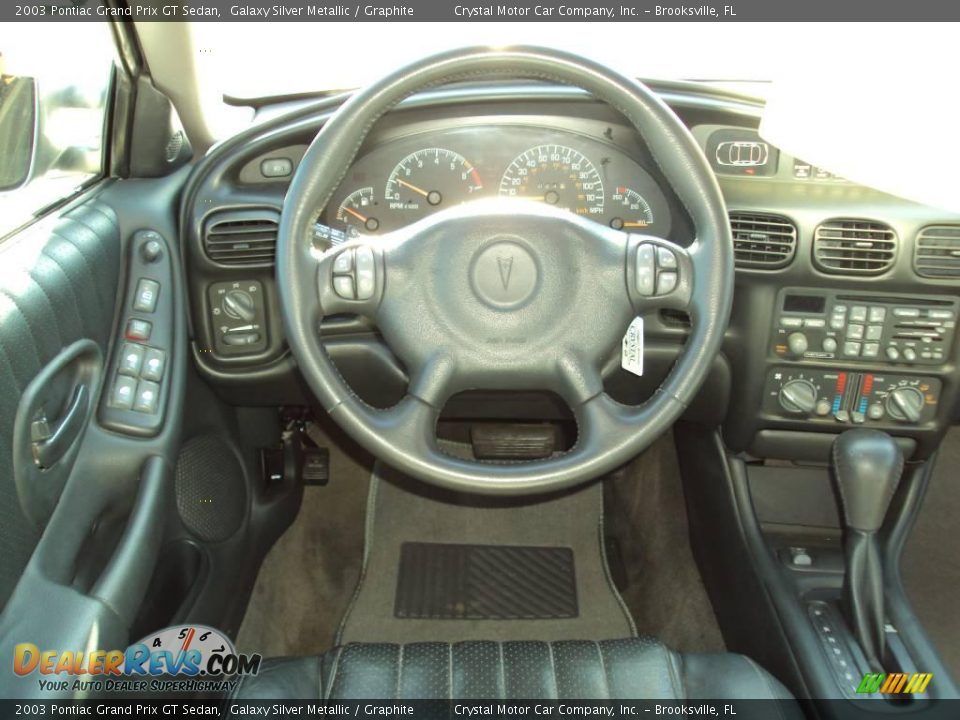 2003 Pontiac Grand Prix GT Sedan Galaxy Silver Metallic / Graphite Photo #6