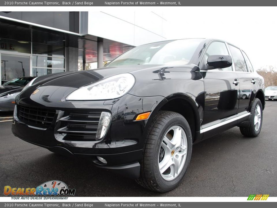 2010 Porsche Cayenne Tiptronic Black / Sand Beige Photo #1