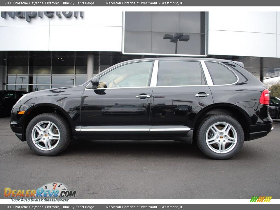 2010 Porsche Cayenne Tiptronic Black / Sand Beige Photo #2