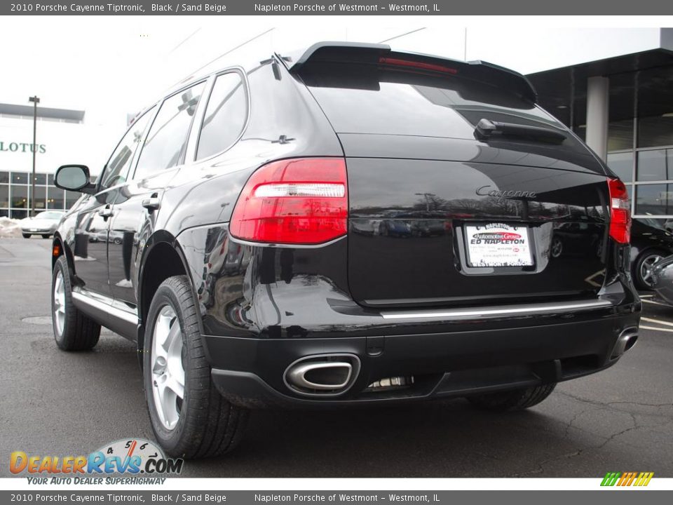 2010 Porsche Cayenne Tiptronic Black / Sand Beige Photo #3