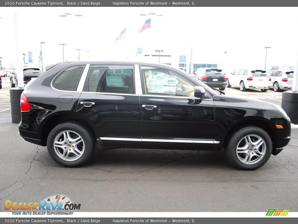2010 Porsche Cayenne Tiptronic Black / Sand Beige Photo #6