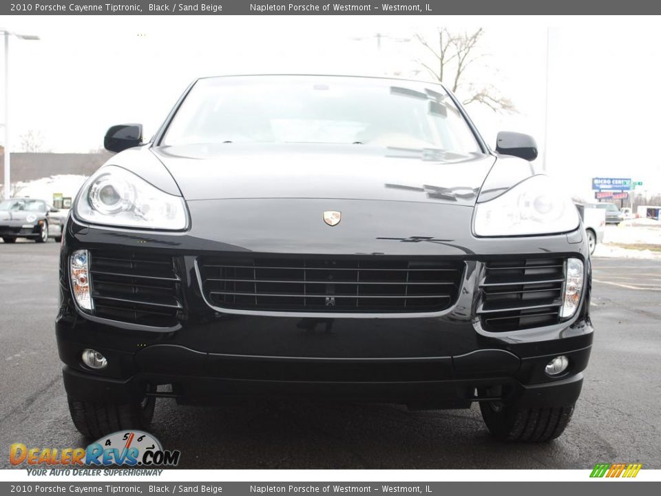 2010 Porsche Cayenne Tiptronic Black / Sand Beige Photo #8