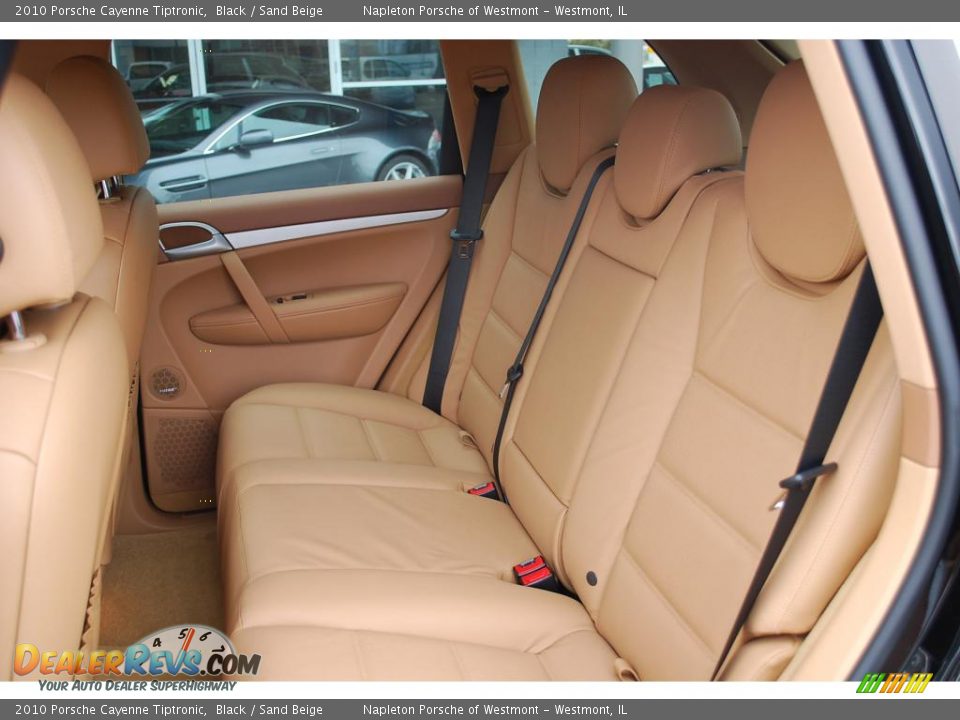 2010 Porsche Cayenne Tiptronic Black / Sand Beige Photo #13