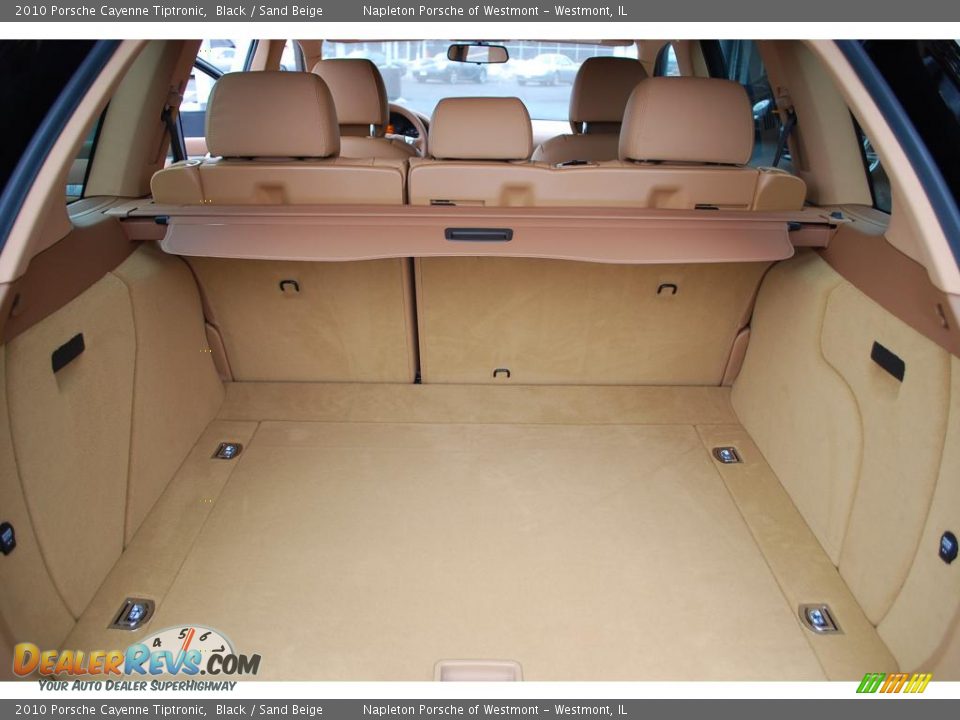 2010 Porsche Cayenne Tiptronic Black / Sand Beige Photo #14