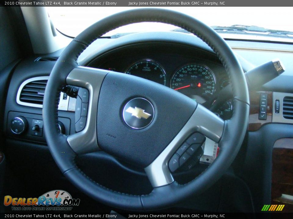 2010 Chevrolet Tahoe LTZ 4x4 Black Granite Metallic / Ebony Photo #17