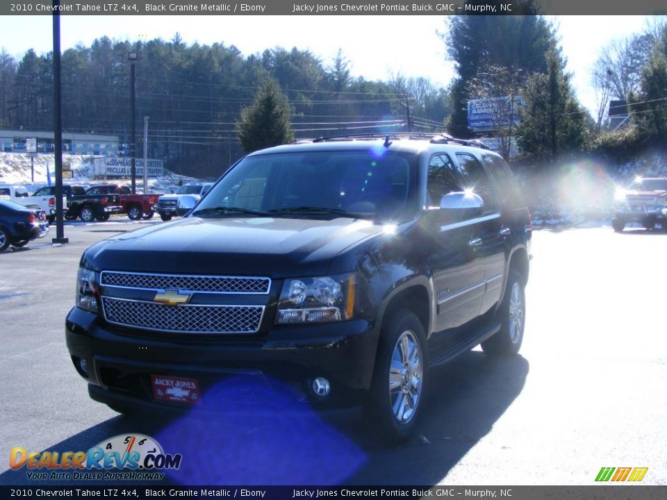 2010 Chevrolet Tahoe LTZ 4x4 Black Granite Metallic / Ebony Photo #25