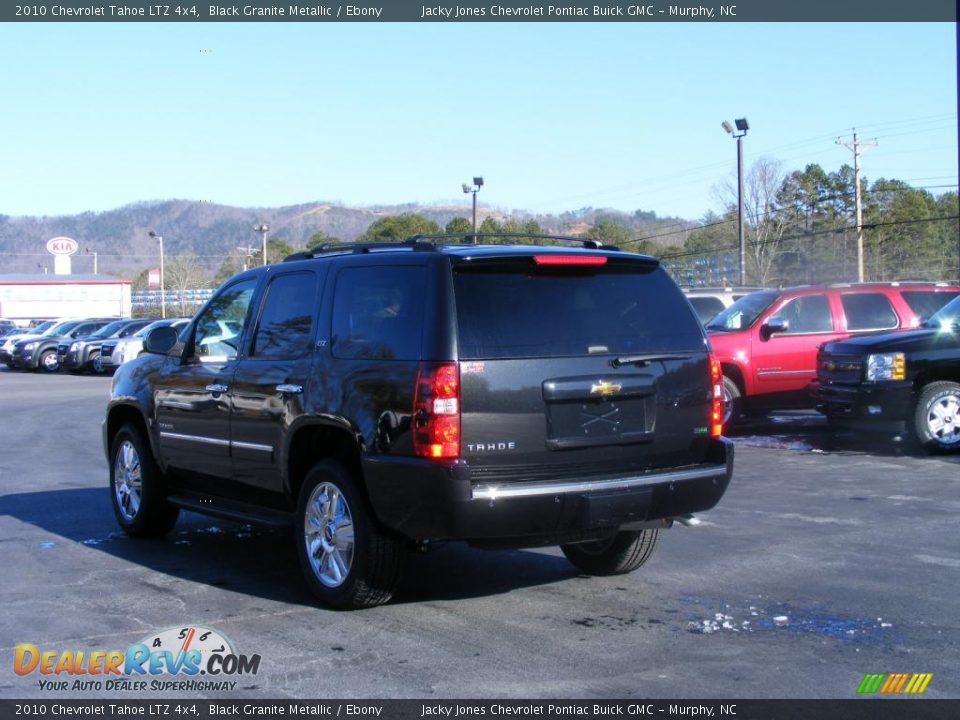 2010 Chevrolet Tahoe LTZ 4x4 Black Granite Metallic / Ebony Photo #27