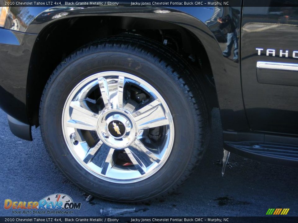 2010 Chevrolet Tahoe LTZ 4x4 Black Granite Metallic / Ebony Photo #30