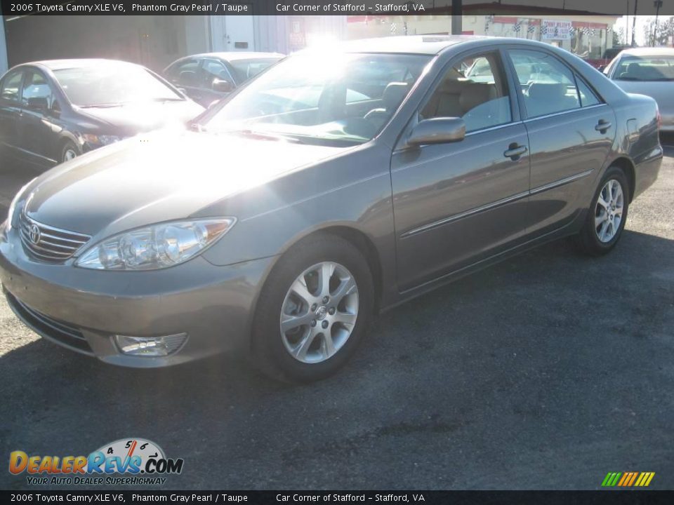 2006 Toyota Camry XLE V6 Phantom Gray Pearl / Taupe Photo #2