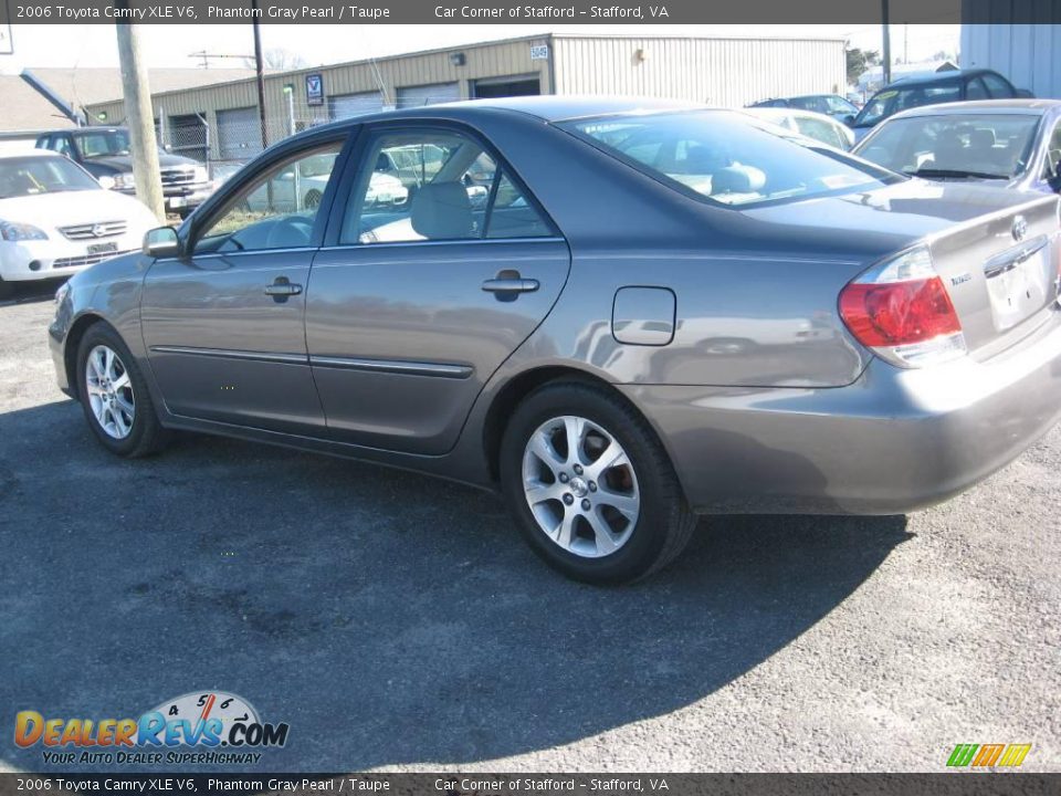 2006 Toyota Camry XLE V6 Phantom Gray Pearl / Taupe Photo #3