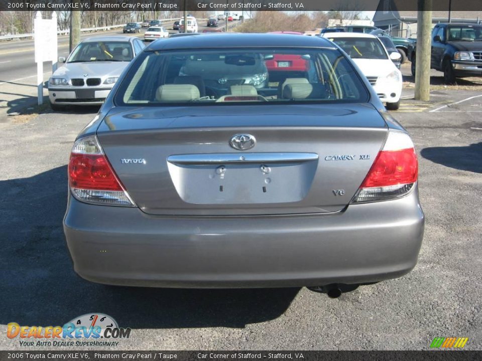 2006 Toyota Camry XLE V6 Phantom Gray Pearl / Taupe Photo #5