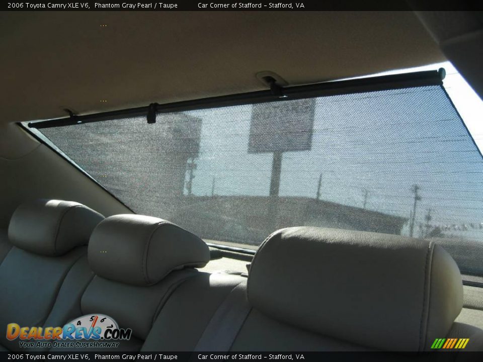 2006 Toyota Camry XLE V6 Phantom Gray Pearl / Taupe Photo #11