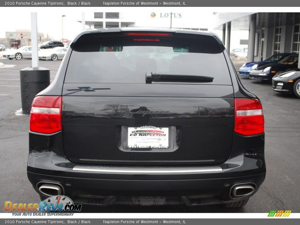 2010 Porsche Cayenne Tiptronic Black / Black Photo #4
