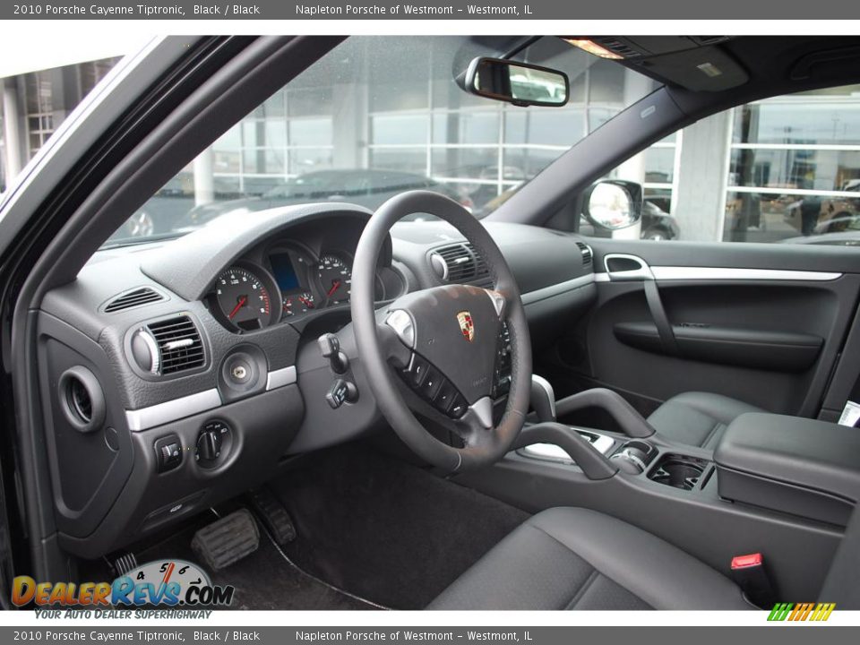 2010 Porsche Cayenne Tiptronic Black / Black Photo #8