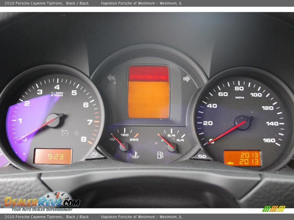 2010 Porsche Cayenne Tiptronic Black / Black Photo #10