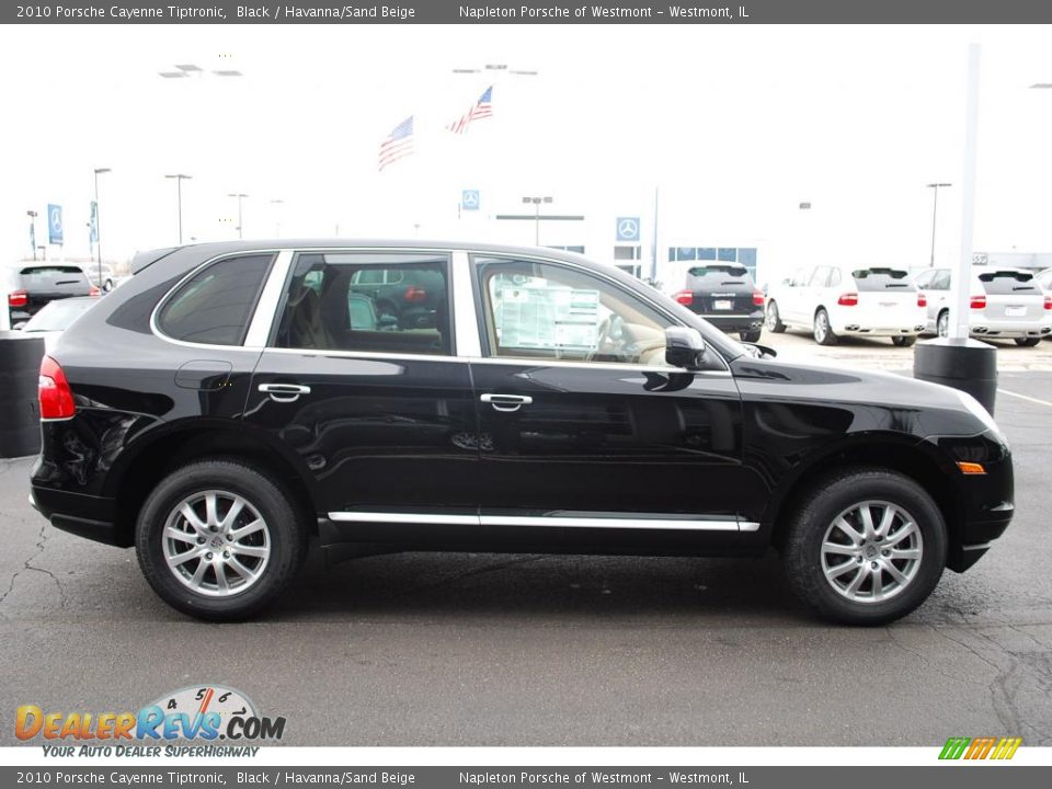 2010 Porsche Cayenne Tiptronic Black / Havanna/Sand Beige Photo #6