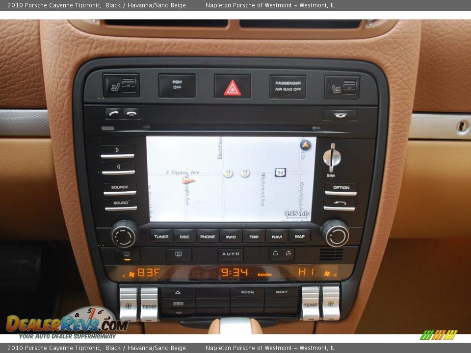 2010 Porsche Cayenne Tiptronic Black / Havanna/Sand Beige Photo #12