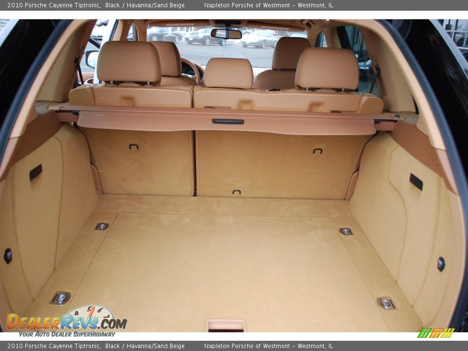 2010 Porsche Cayenne Tiptronic Black / Havanna/Sand Beige Photo #14