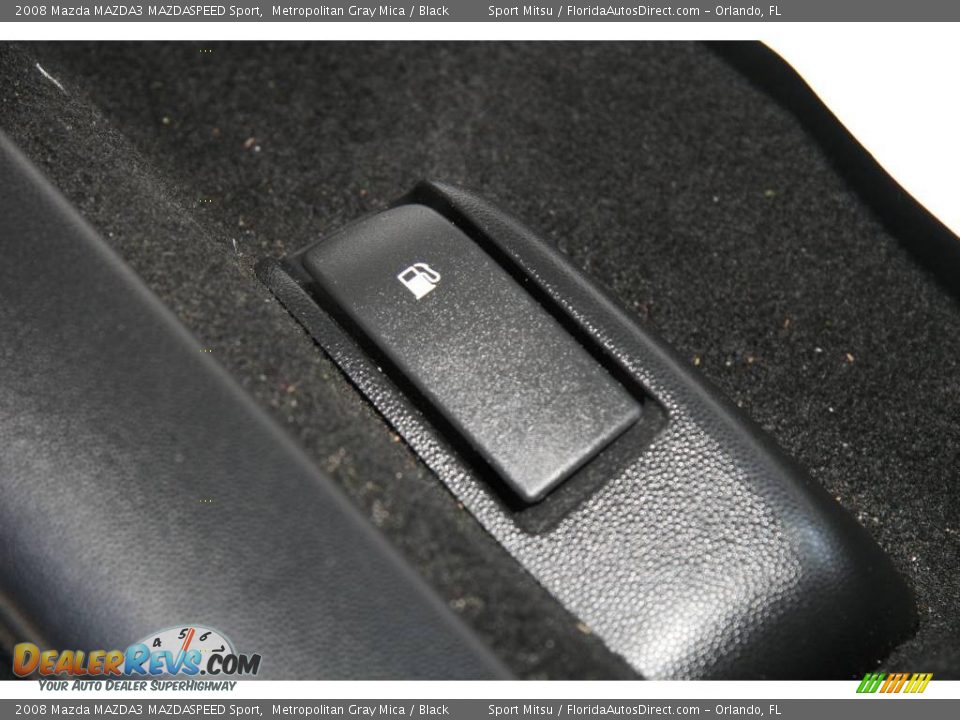 2008 Mazda MAZDA3 MAZDASPEED Sport Metropolitan Gray Mica / Black Photo #27