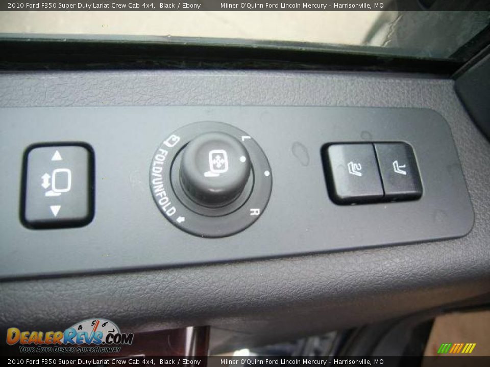 2010 Ford F350 Super Duty Lariat Crew Cab 4x4 Black / Ebony Photo #19