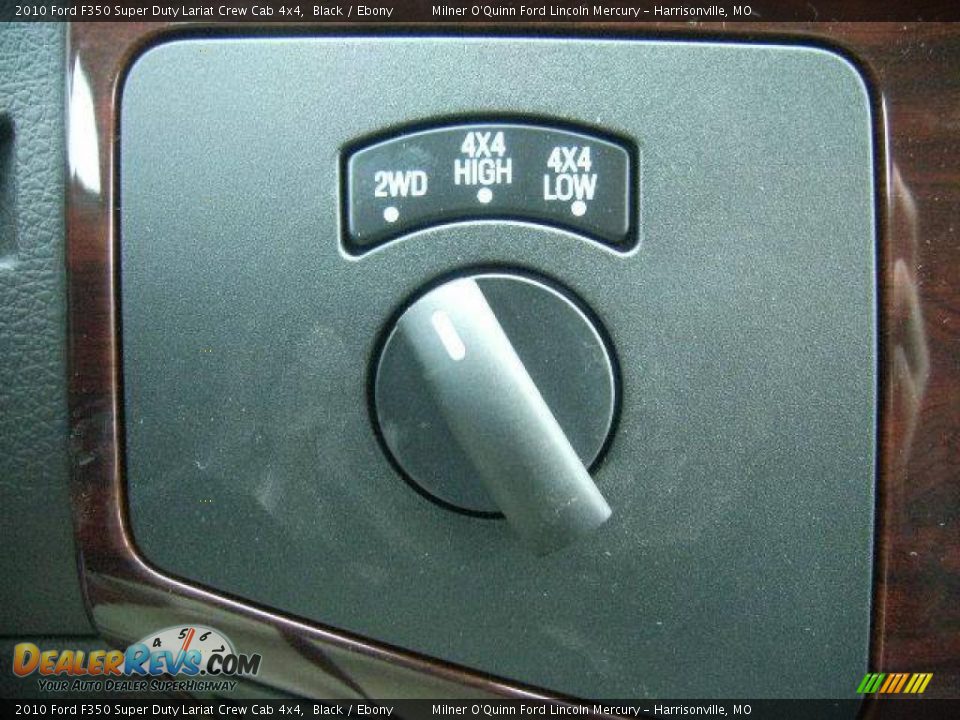 2010 Ford F350 Super Duty Lariat Crew Cab 4x4 Black / Ebony Photo #26