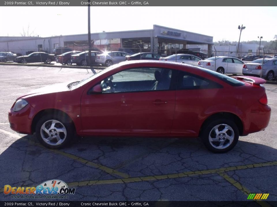 2009 Pontiac G5 Victory Red / Ebony Photo #2