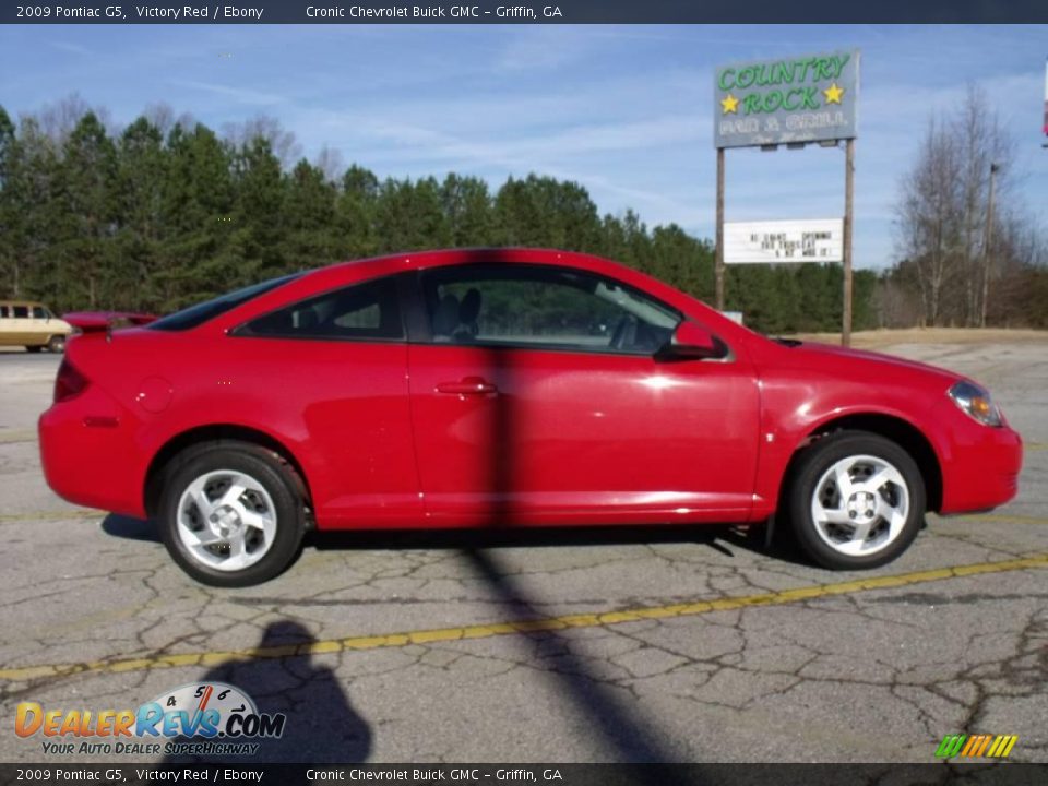 2009 Pontiac G5 Victory Red / Ebony Photo #6
