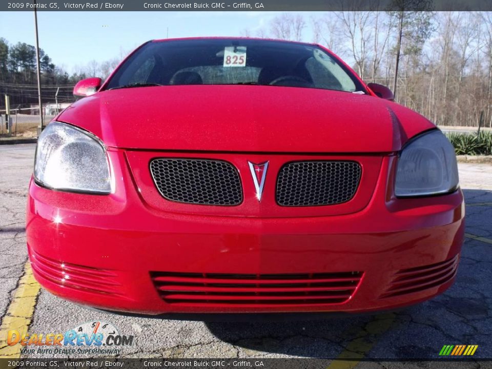 2009 Pontiac G5 Victory Red / Ebony Photo #8