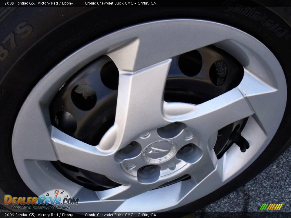 2009 Pontiac G5 Victory Red / Ebony Photo #9