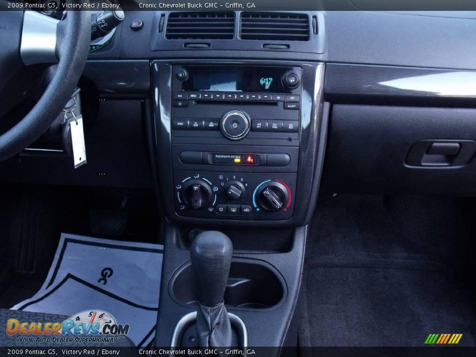 2009 Pontiac G5 Victory Red / Ebony Photo #15