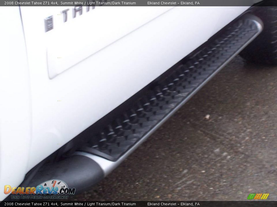 2008 Chevrolet Tahoe Z71 4x4 Summit White / Light Titanium/Dark Titanium Photo #14