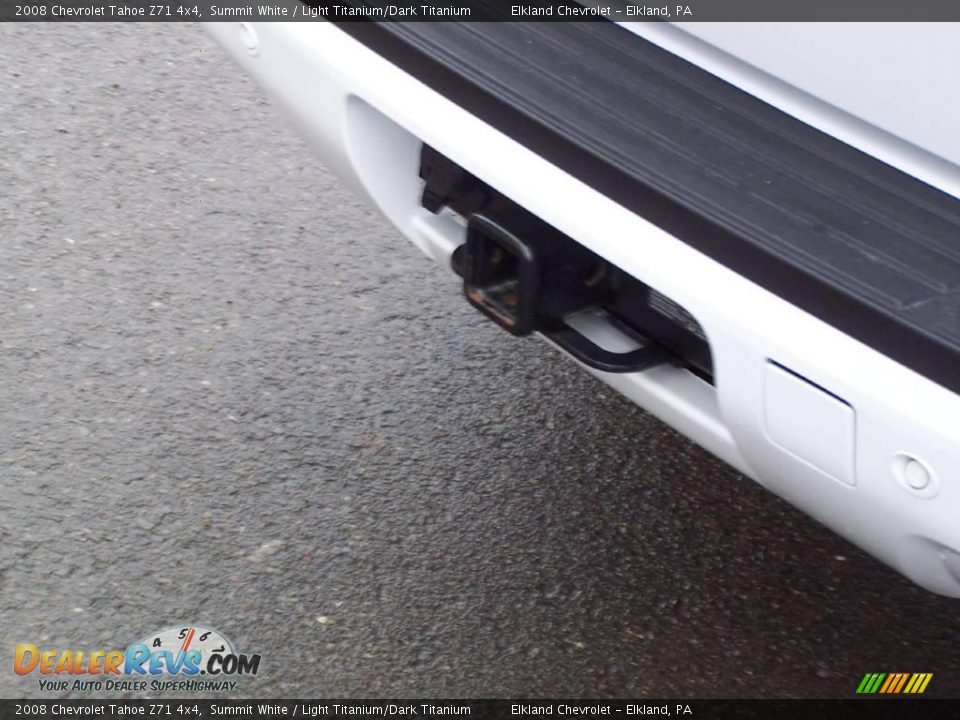 2008 Chevrolet Tahoe Z71 4x4 Summit White / Light Titanium/Dark Titanium Photo #17