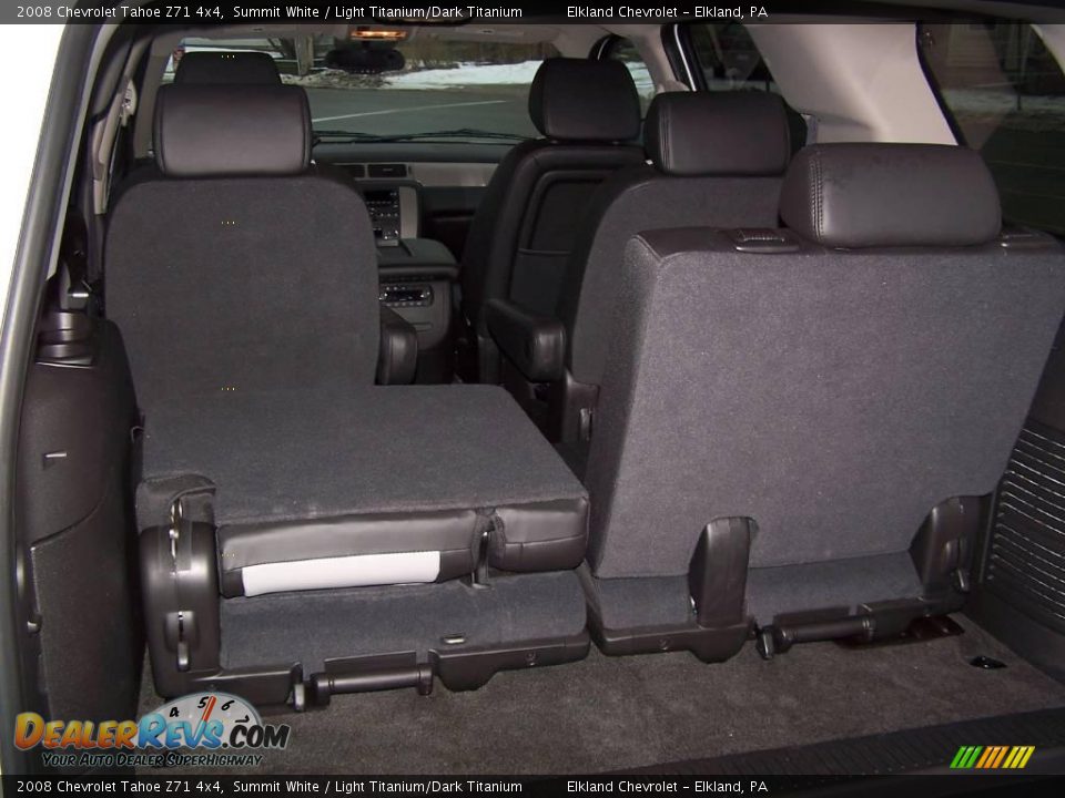 2008 Chevrolet Tahoe Z71 4x4 Summit White / Light Titanium/Dark Titanium Photo #18
