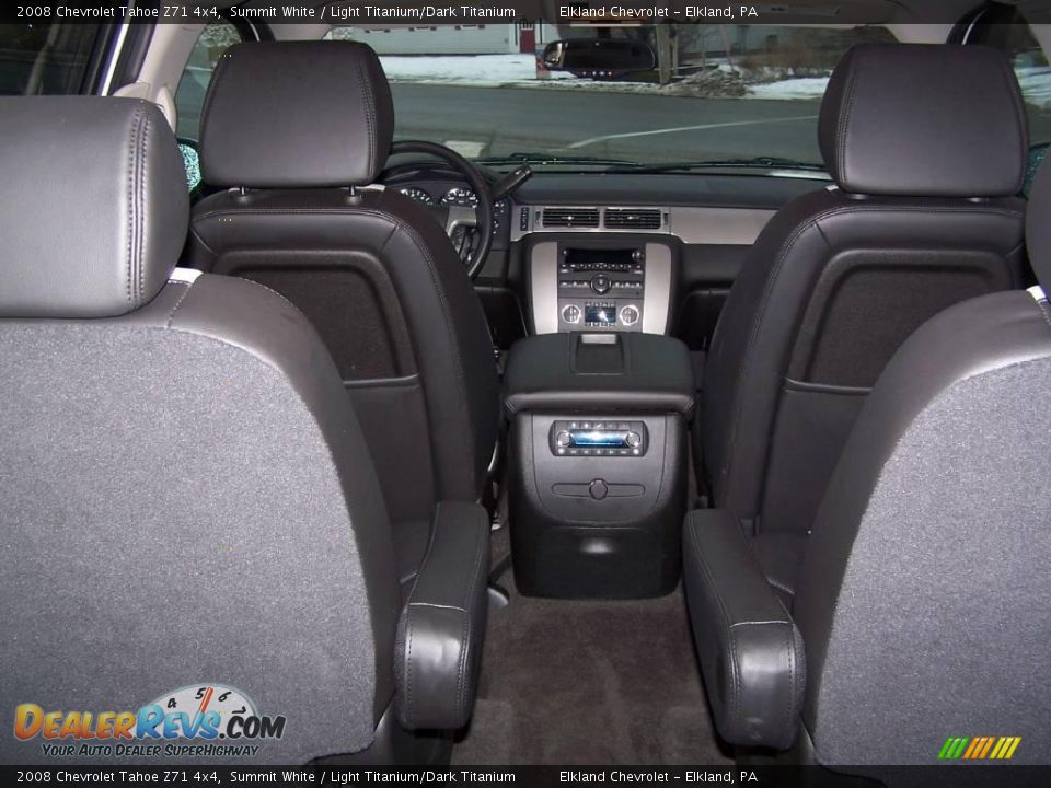 2008 Chevrolet Tahoe Z71 4x4 Summit White / Light Titanium/Dark Titanium Photo #19