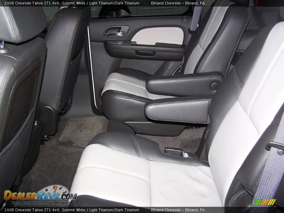 2008 Chevrolet Tahoe Z71 4x4 Summit White / Light Titanium/Dark Titanium Photo #20