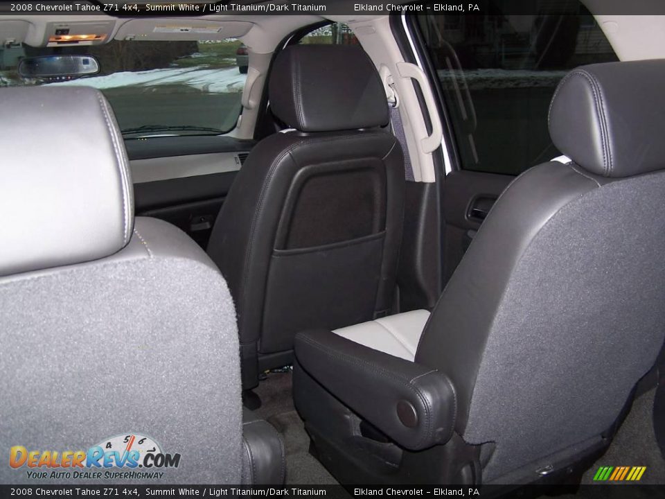 2008 Chevrolet Tahoe Z71 4x4 Summit White / Light Titanium/Dark Titanium Photo #22