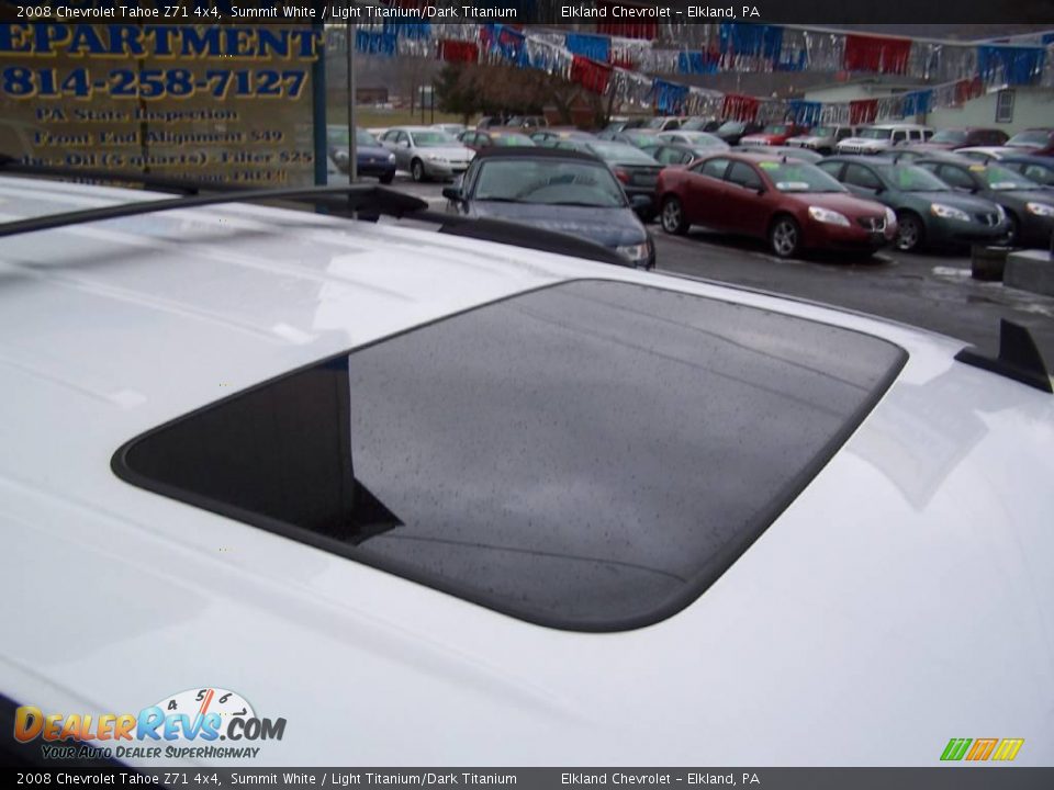 2008 Chevrolet Tahoe Z71 4x4 Summit White / Light Titanium/Dark Titanium Photo #24