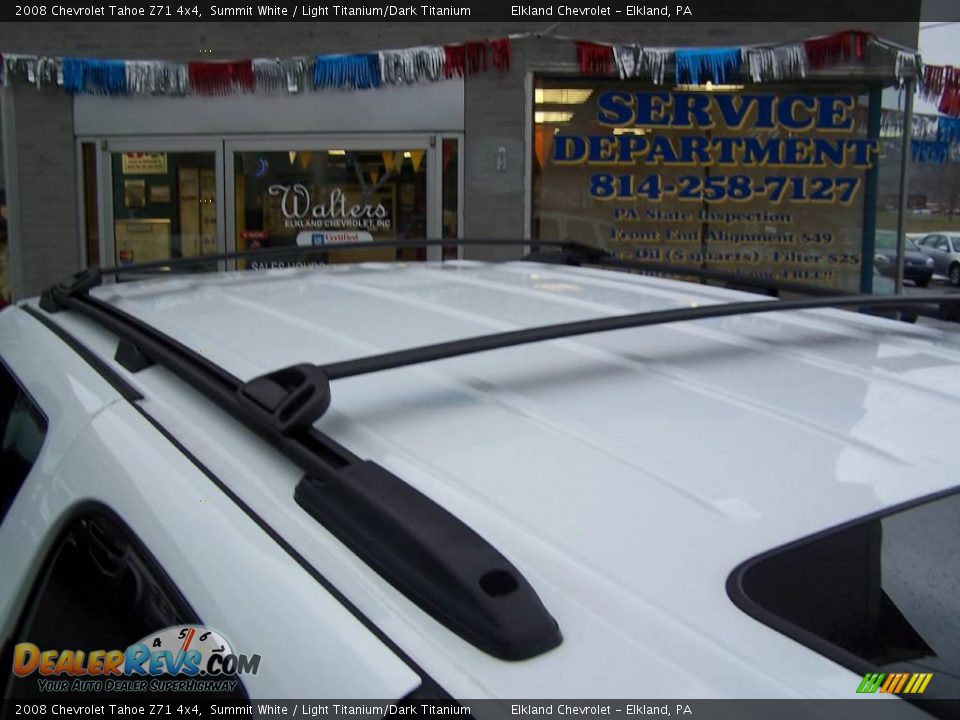 2008 Chevrolet Tahoe Z71 4x4 Summit White / Light Titanium/Dark Titanium Photo #25