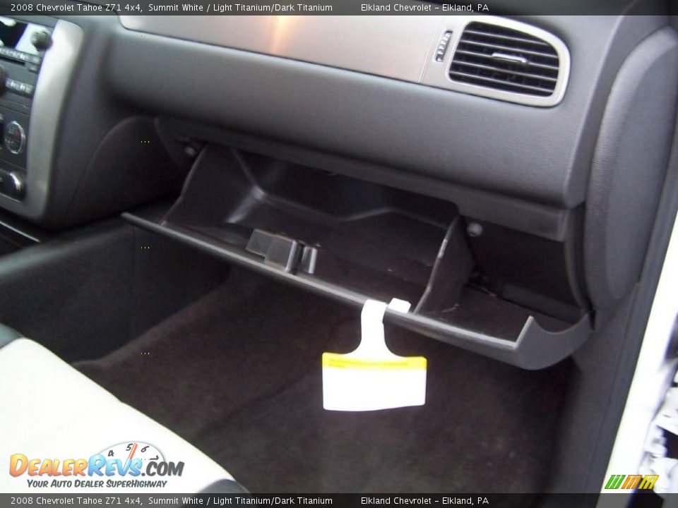 2008 Chevrolet Tahoe Z71 4x4 Summit White / Light Titanium/Dark Titanium Photo #26