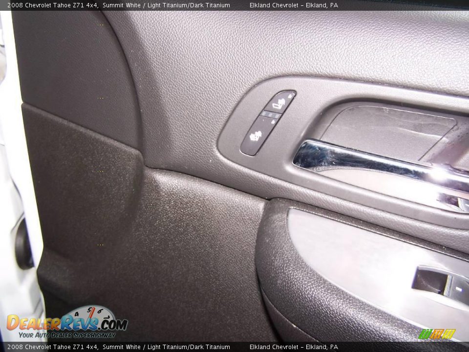 2008 Chevrolet Tahoe Z71 4x4 Summit White / Light Titanium/Dark Titanium Photo #27