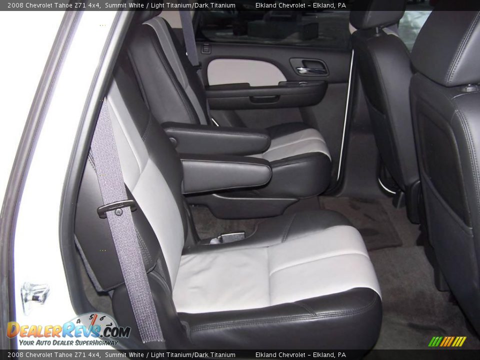2008 Chevrolet Tahoe Z71 4x4 Summit White / Light Titanium/Dark Titanium Photo #29