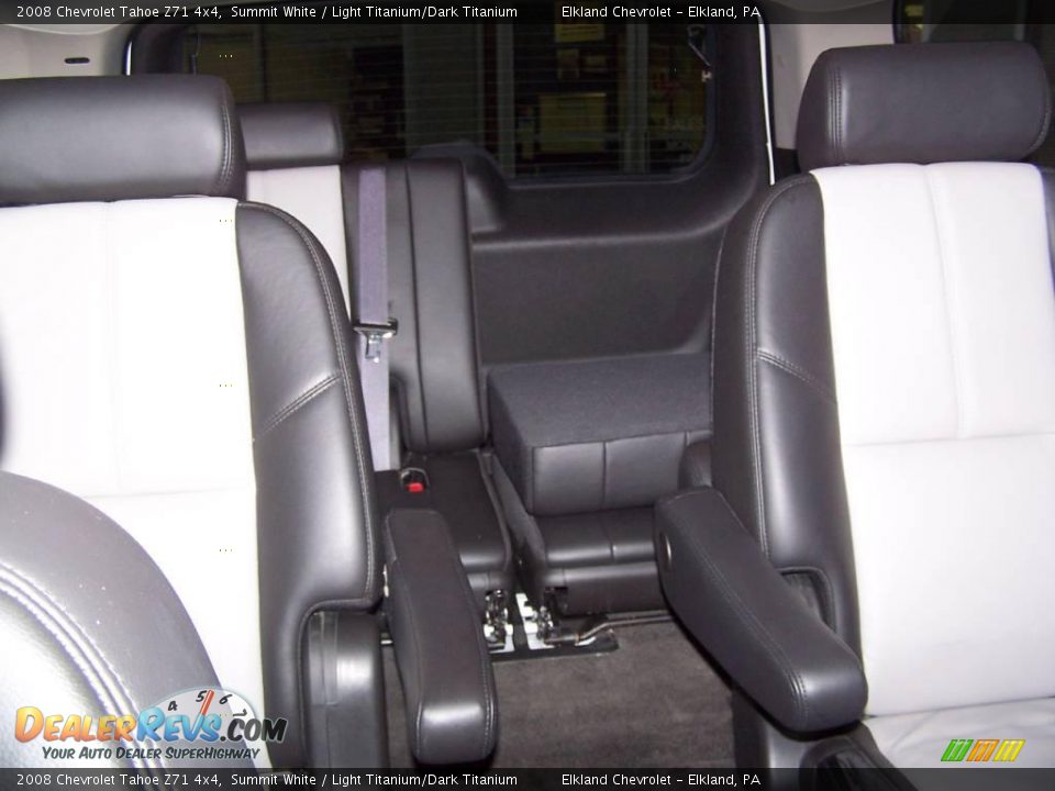 2008 Chevrolet Tahoe Z71 4x4 Summit White / Light Titanium/Dark Titanium Photo #30