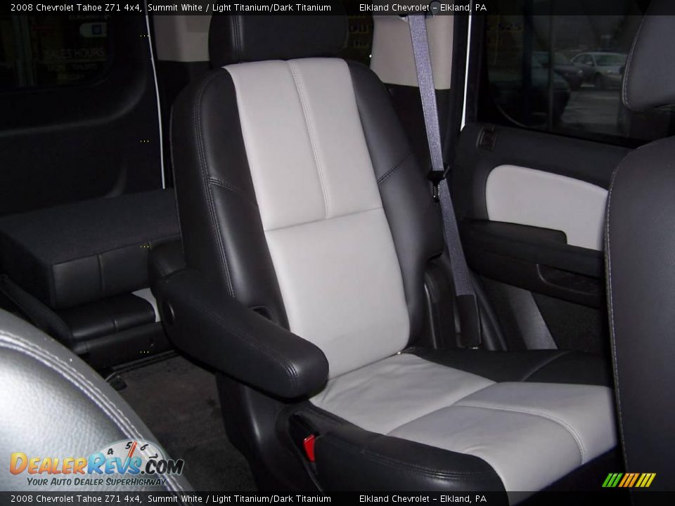 2008 Chevrolet Tahoe Z71 4x4 Summit White / Light Titanium/Dark Titanium Photo #31
