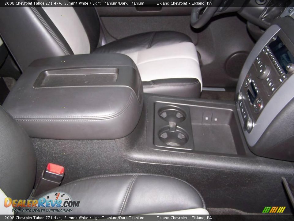 2008 Chevrolet Tahoe Z71 4x4 Summit White / Light Titanium/Dark Titanium Photo #32